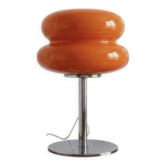 orange Y2K retro mushroom lamp