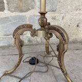 Louis XV style gilded bronze lampfloor, 1960s