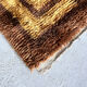 Scandinavian Rya Rug, 1960’s, 100% Wool, Mid Century