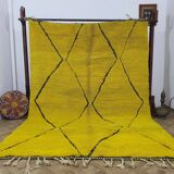 Handmade pure wool Moroccan rug 2.5x1.5 m