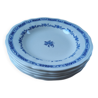 Assiettes anciennes porcelaine de Gien