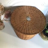 Vintage wicker basket