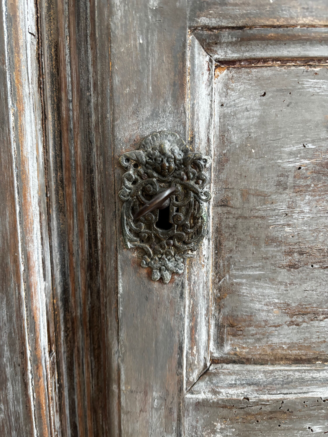 Antique corner cabinet