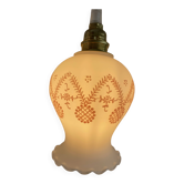 Vintage opaline lamp