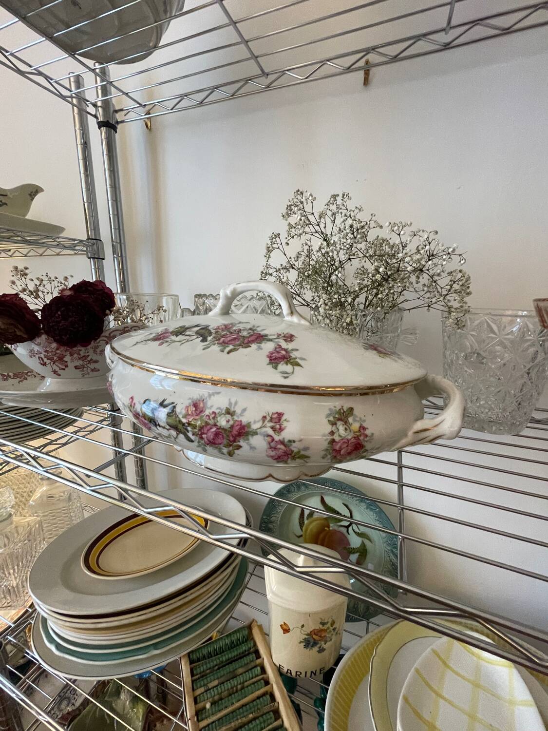 Porcelain soup tureen
