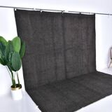 9x12 Brown Gray Turkish Vintage Rug 282x355Cm SK 241965