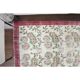1970s Turkish Oushak Handmade Wool Cotton Beige Area Rug 127x235