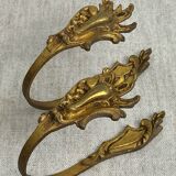Bronze coat hooks
