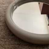 Vintage round mirror from the 70s