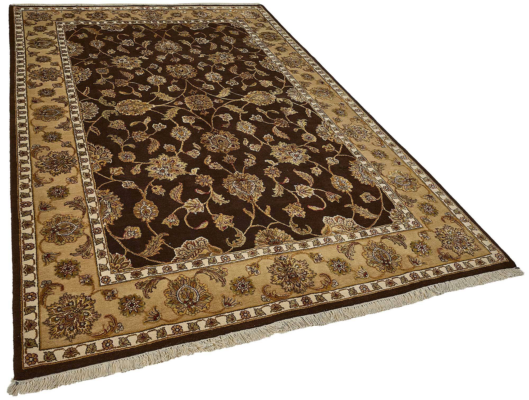 Turkish Handknotted Wool Oushak Rug 178 cm x 277 cm