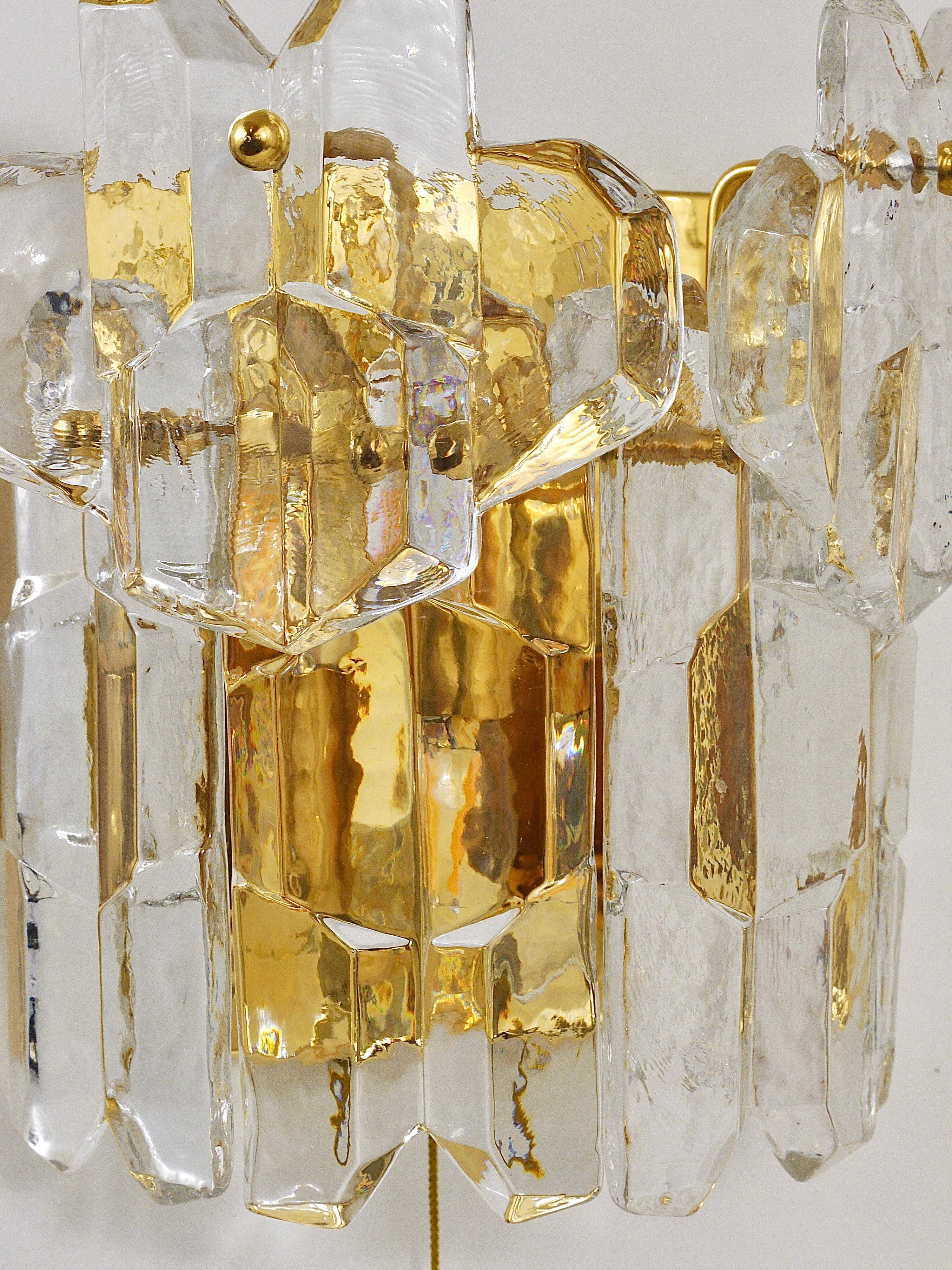 Palazzo Grand Model Wall Light by J.T. Kalmar - 1970