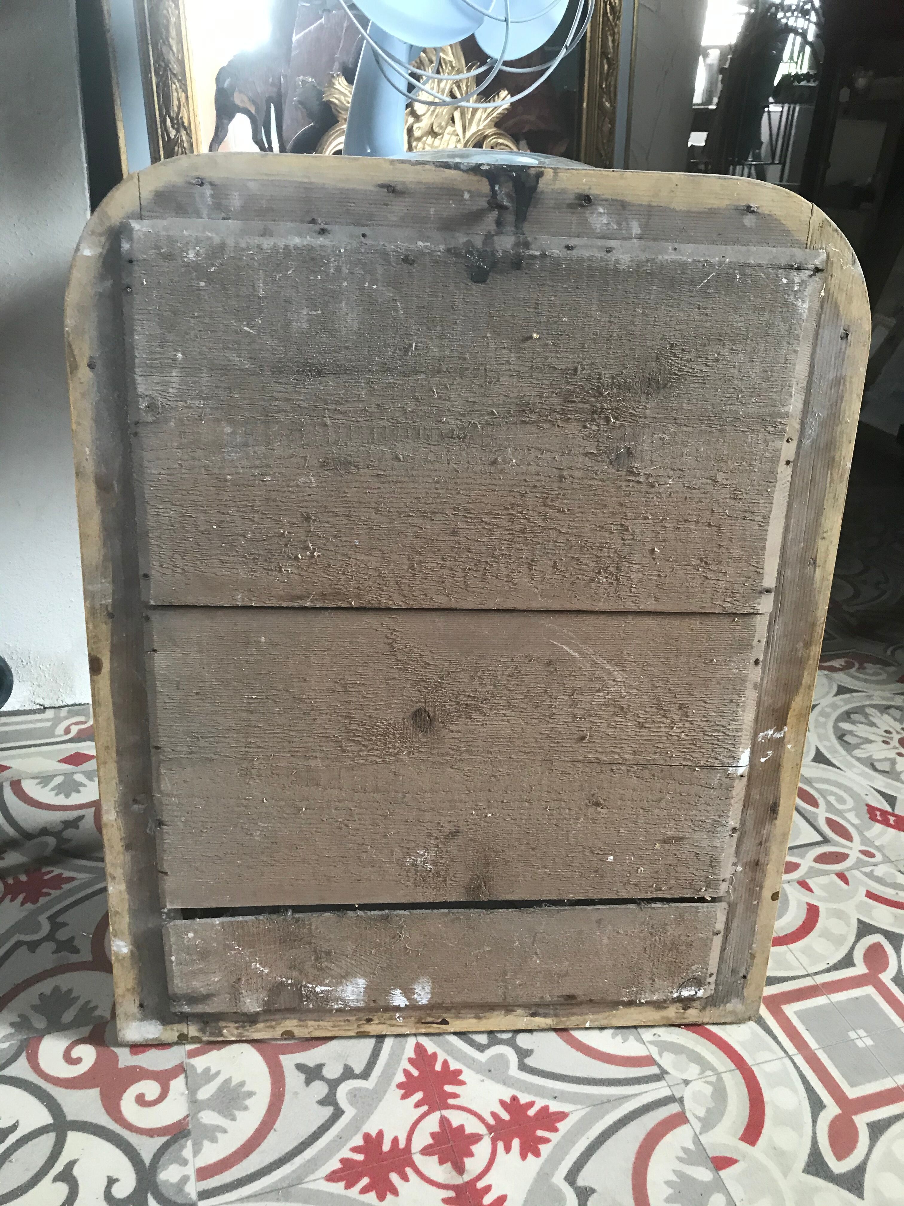 Mirror Louis-Philippe gilded 60x48 cm