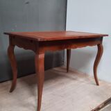 Louis XV table in natural wood