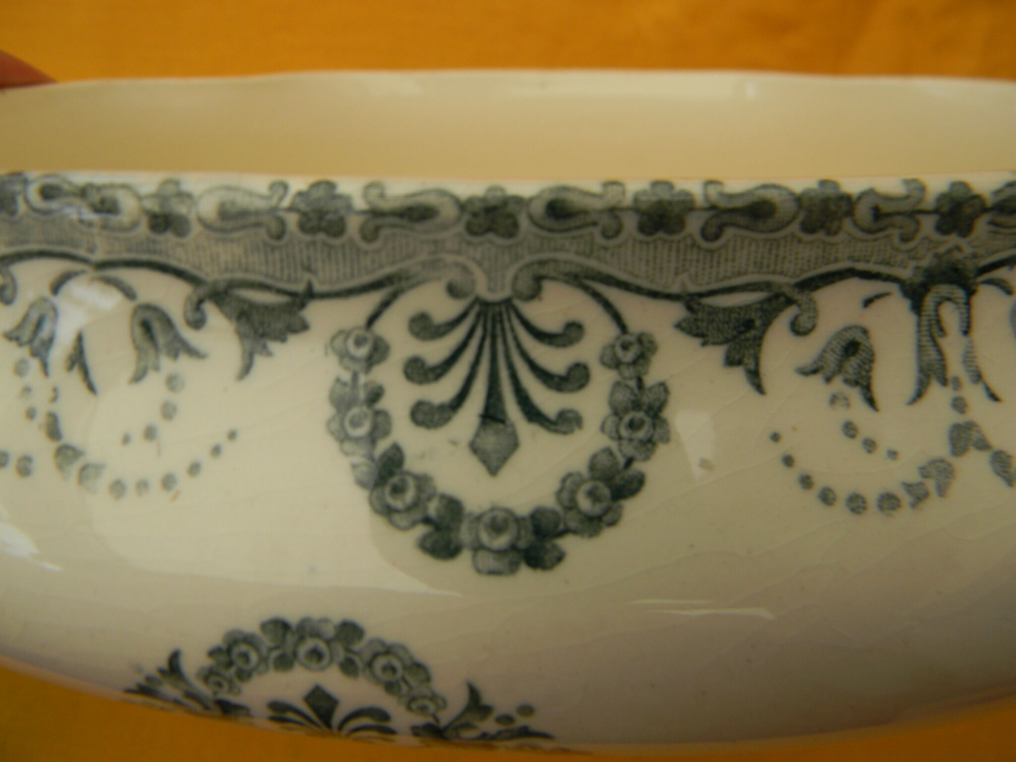 Faience vegetable choisy le roi. lena model.