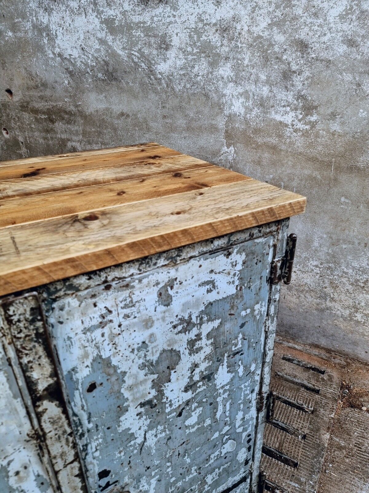 Industrial cabinet sideboard steel