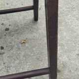 Canework wicker folding chair