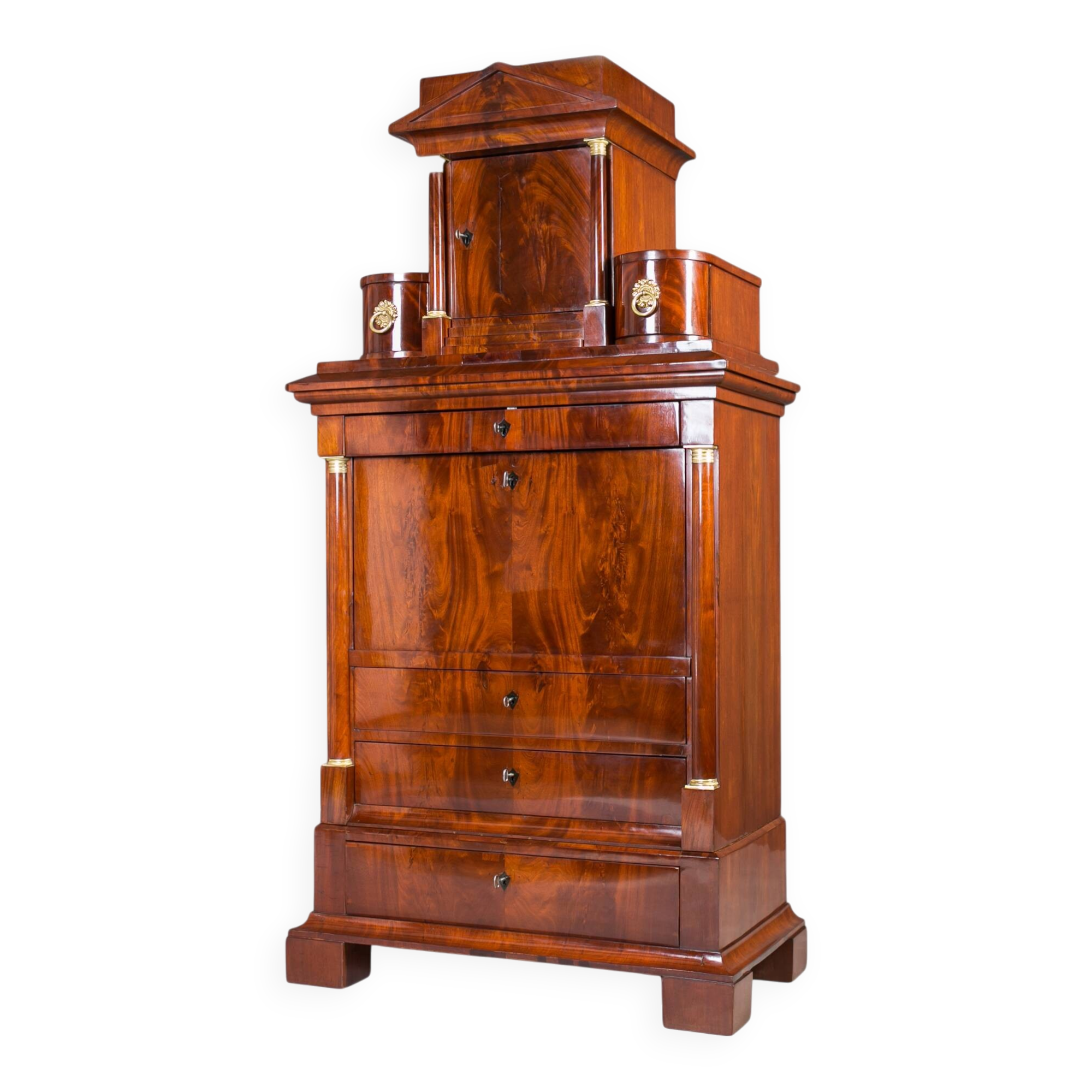 Biedermeier Secretary Desk, Germany, 19th Century
