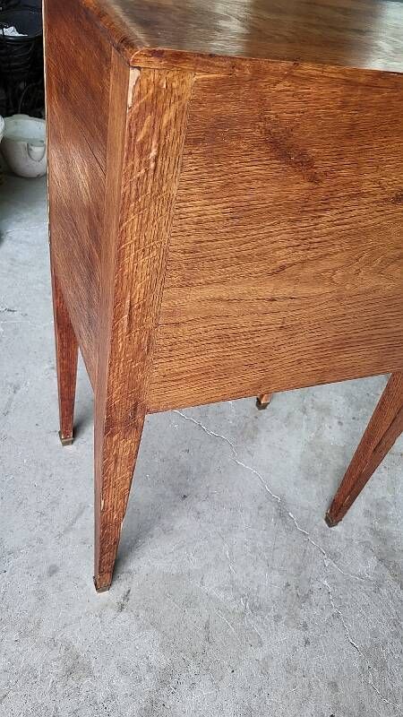 Meuble menagere art deco en chene
