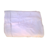 Drap vintage "au monogramme"