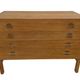 Hans J Wegner oak chest of drawers for RY Møbler, Denmark 60