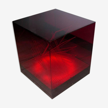 Lampe de table "Cubo di Teo"  James Rivière vers 1970