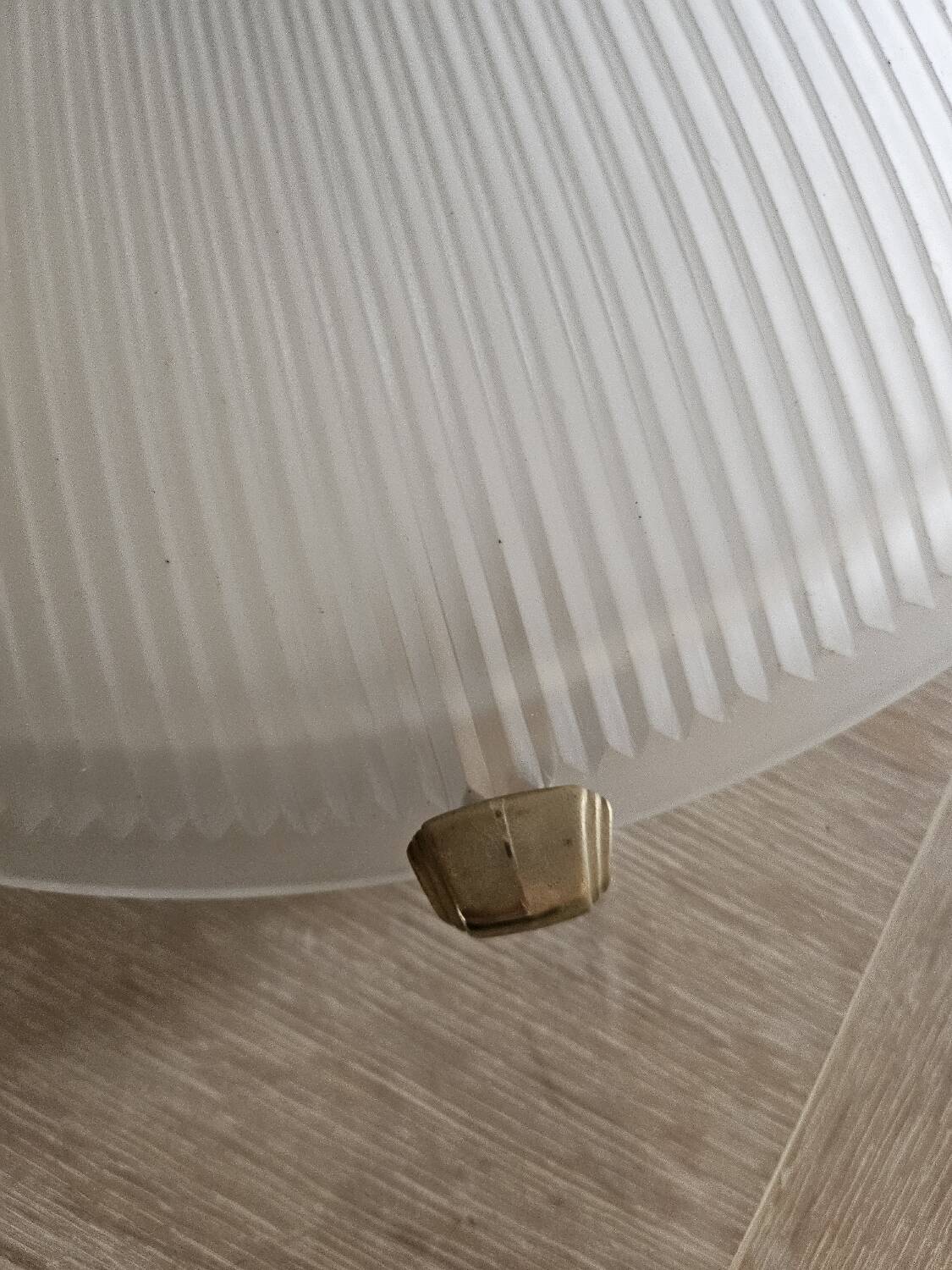 Glass ceiling light