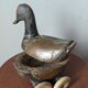 Vintage wooden duck collectible toy