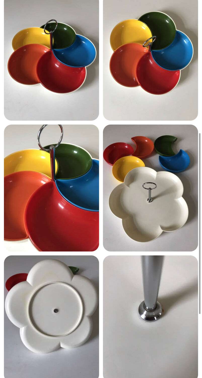 Vintage aperitif serving tray