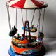 Vintage mechanical toy 'jw /germany western'/carousel