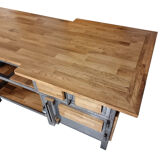 Industrial kitchen island, 1970s