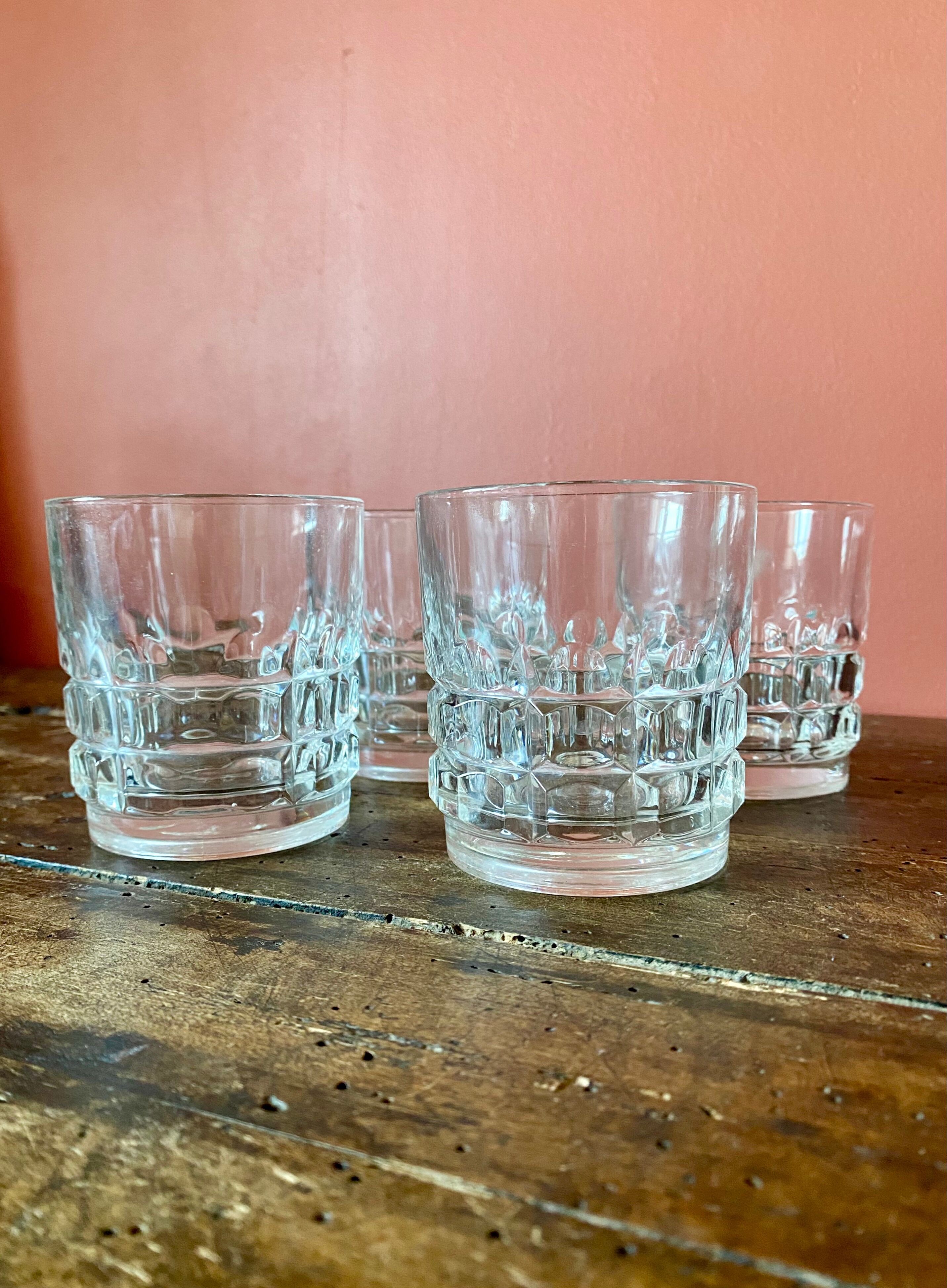 Vintage whisky glass