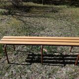 Bench of schoolchildren