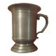 Tasse en étain