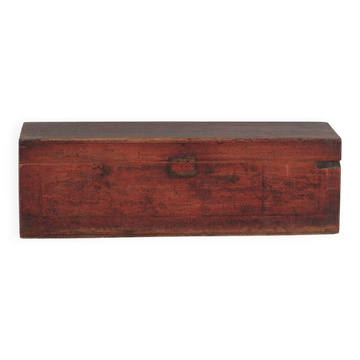 Coffre chinois ancien en grenat rouge (c.1900) #11