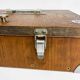 Wooden coin box 70s