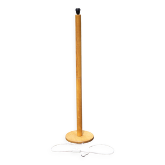 Vintage fir wood floor lamp, floor lamp, wooden lamp