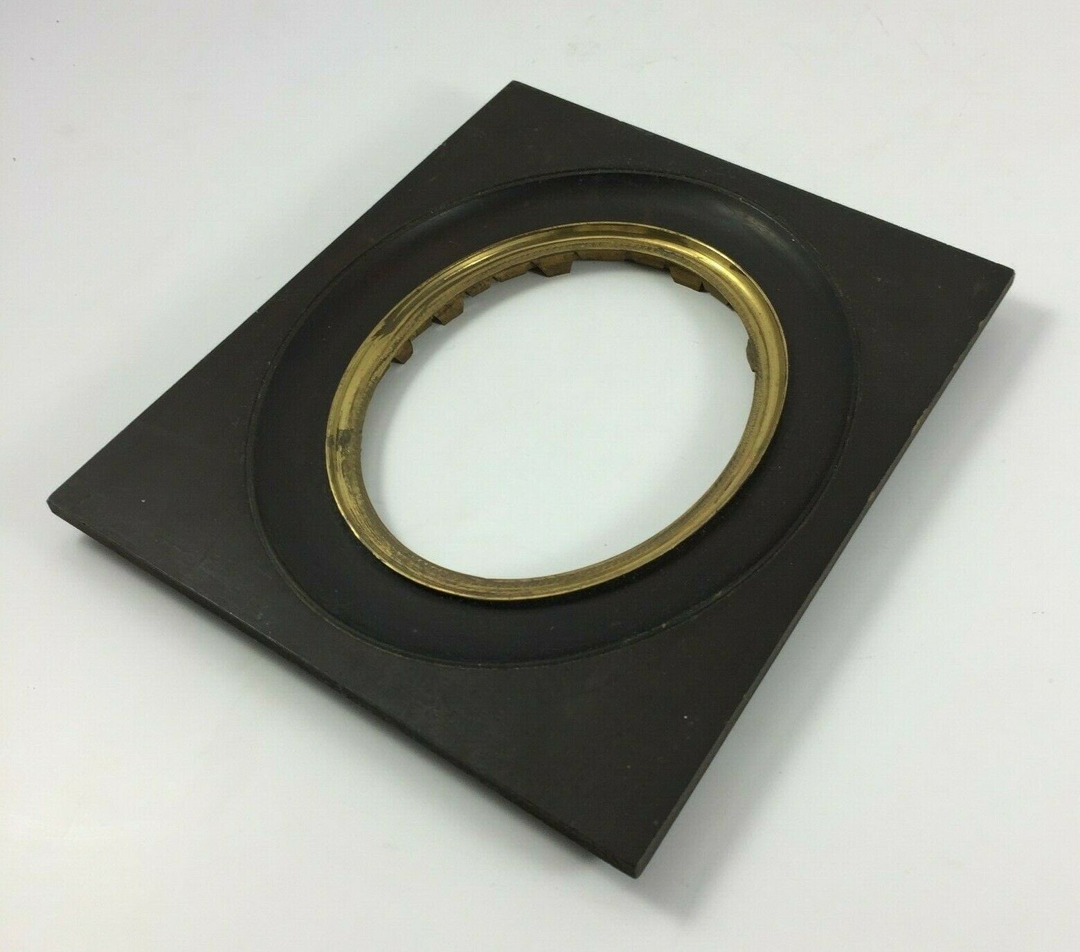 Frame of miniature wood and brass dore debut XlXeme