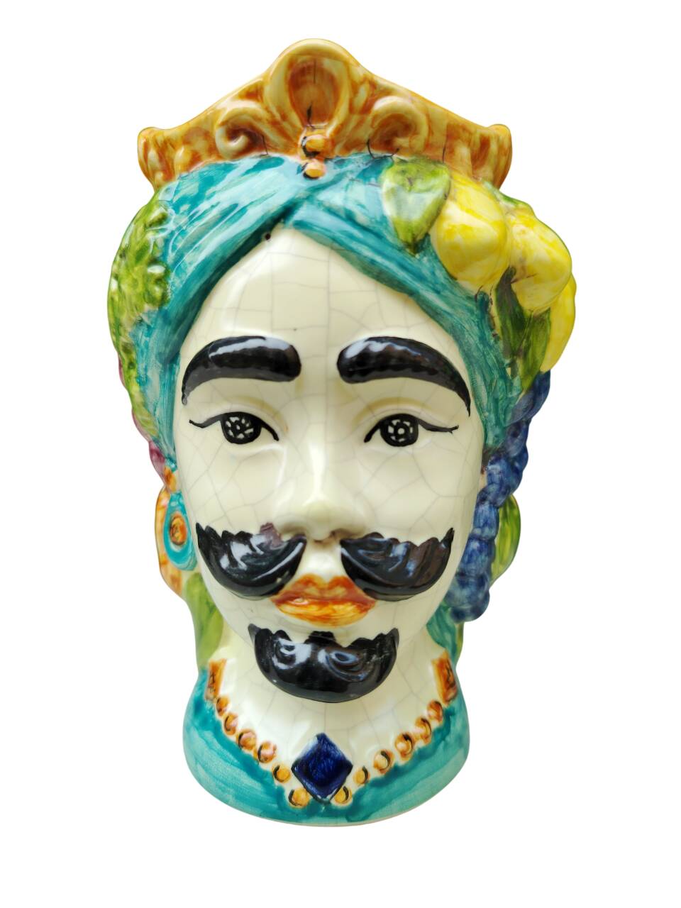 teste di moro  siciliane in ceramica