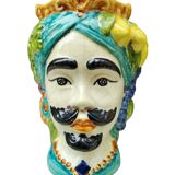 teste di moro  siciliane in ceramica
