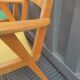 2 armchairs, 2 chairs 50s wooden