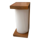 Vintage wall lamp in pine by René Martin cabinetmaker Charlotte Perriand