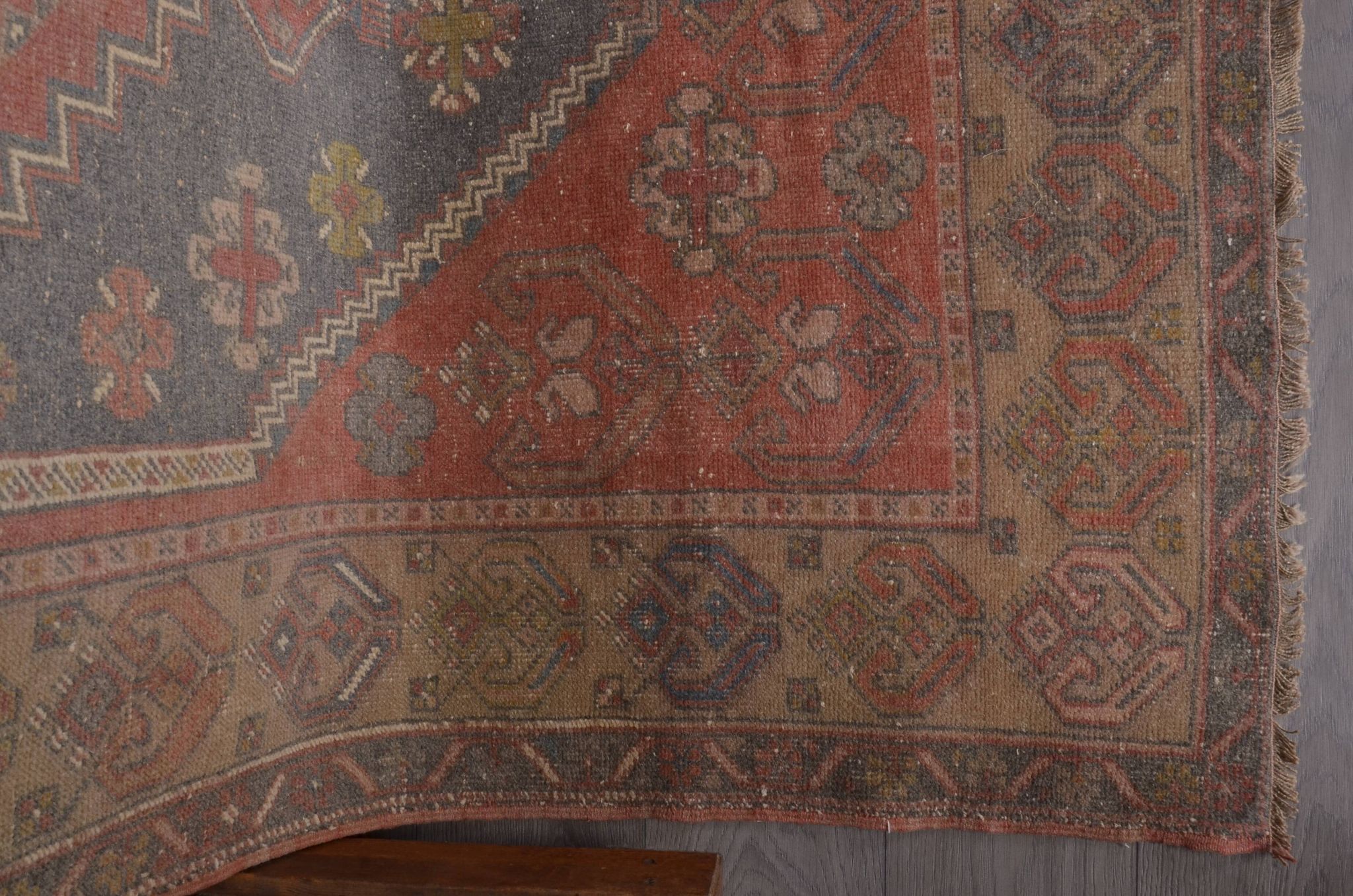 Oushak Handmade Tribal Carpet Sku 2427