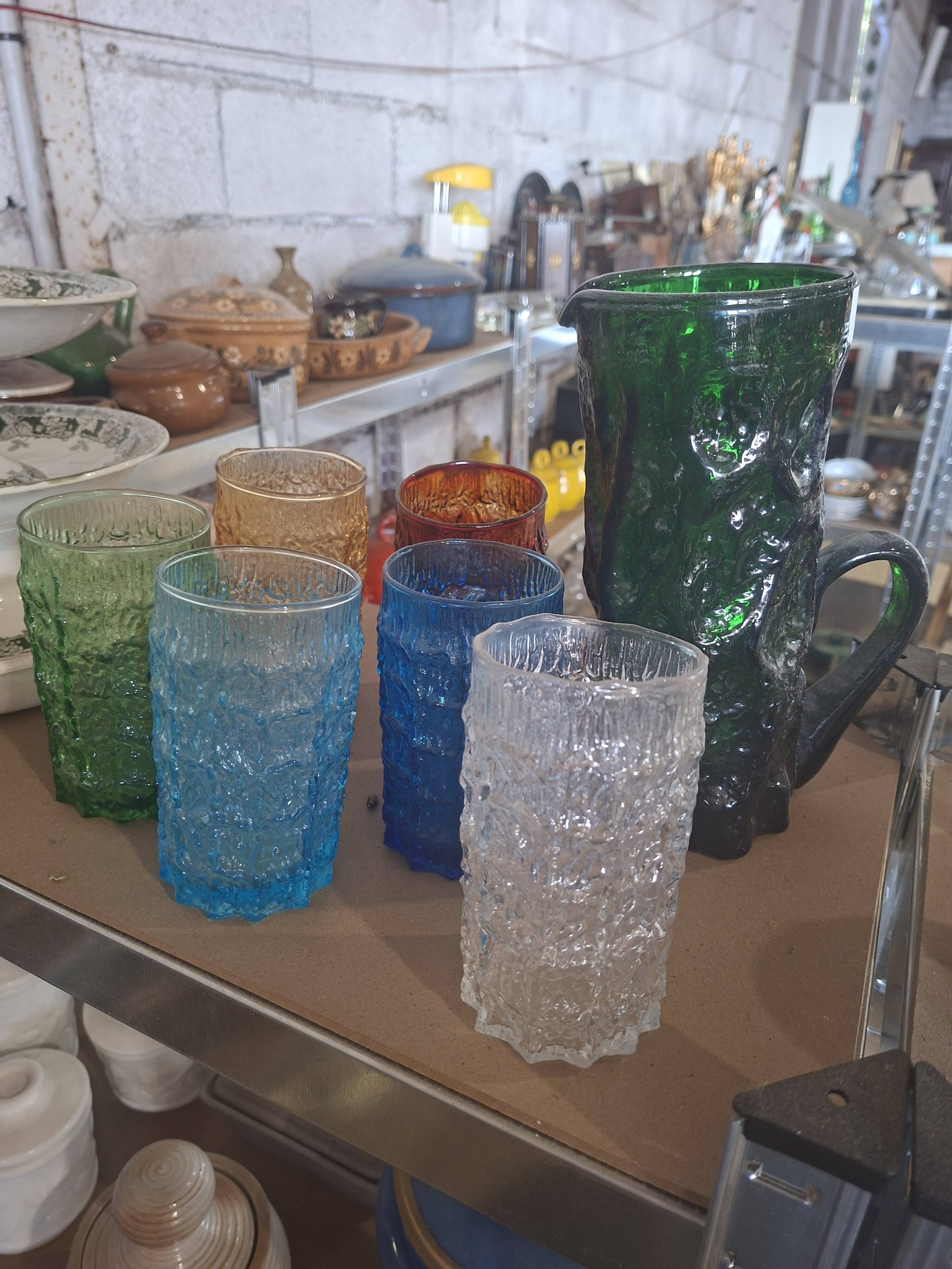 Verres vintage