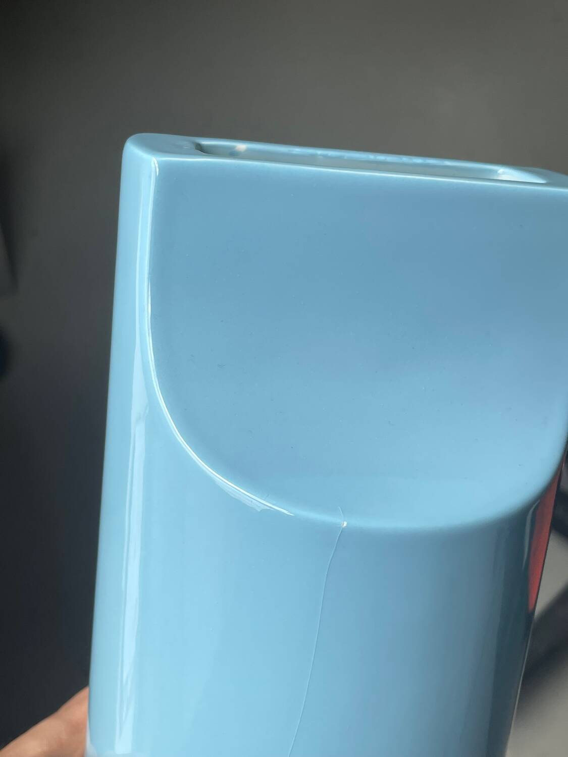 Vase Sifflet par Ettore Sottsass pour Habitat, 2000