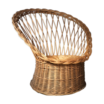 Adult wicker chair