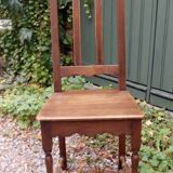 Paire de chaises en chêne