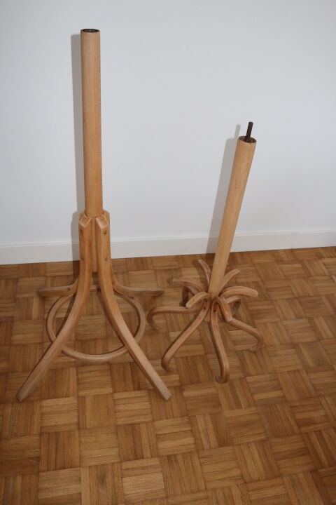 Simple baumann clear parrot coat rack