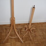 Simple baumann clear parrot coat rack