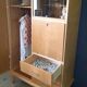 Renovated vintage secretary cabinet