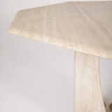 Octagonal dining table Italy 1970s